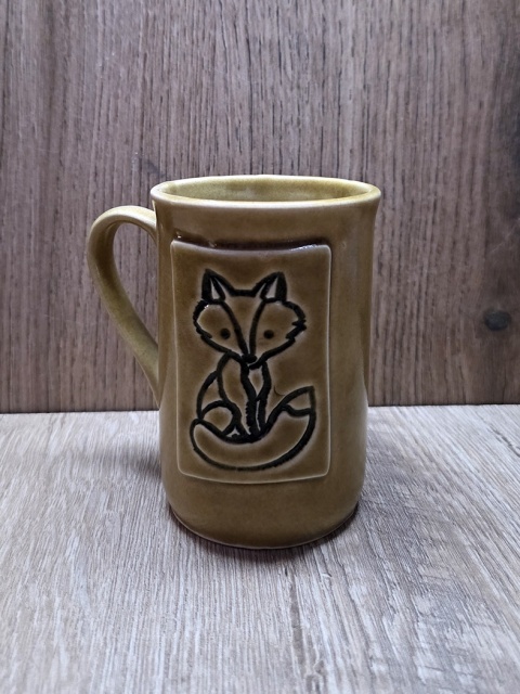 Kubek ceramiczny - lis