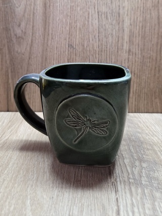 Kubek ceramiczny - ważka