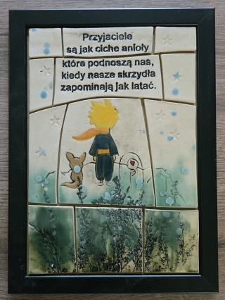 Mozaika ceramiczna - przylaciele