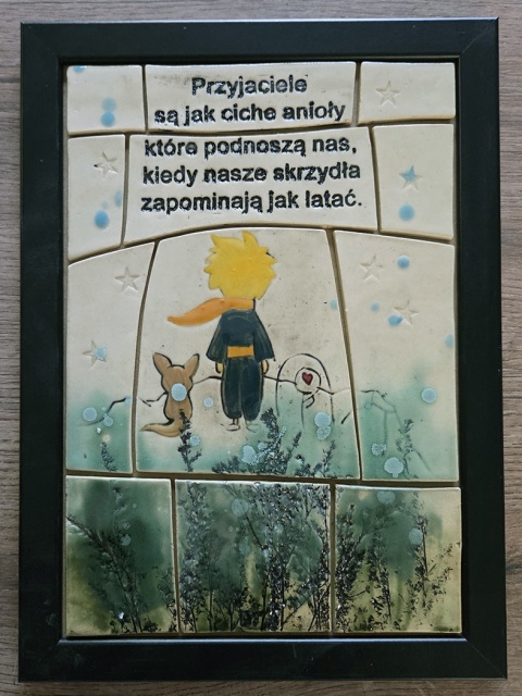 Mozaika ceramiczna - przylaciele